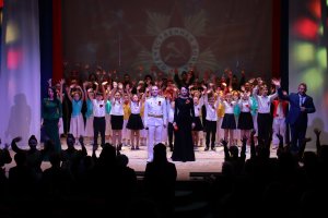 Праздничный концерт в ГЦК «Север», посвященном Дню Победы