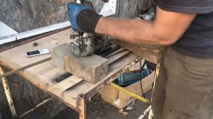 Лодочный мотор МЛ-20Б Чайка. Часть 1. Разборка.