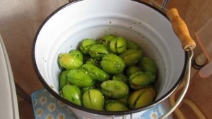 Зеленые помидоры фаршированные острым перцем и чесноком!