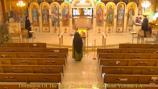 Akathistos Hymm - Friday April 3, 2020 смотреть онлайн