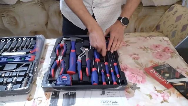 Покупка хорошего, большого набора ручного инструмента с 50% скидкой не упусти шанс. смотреть онлайн