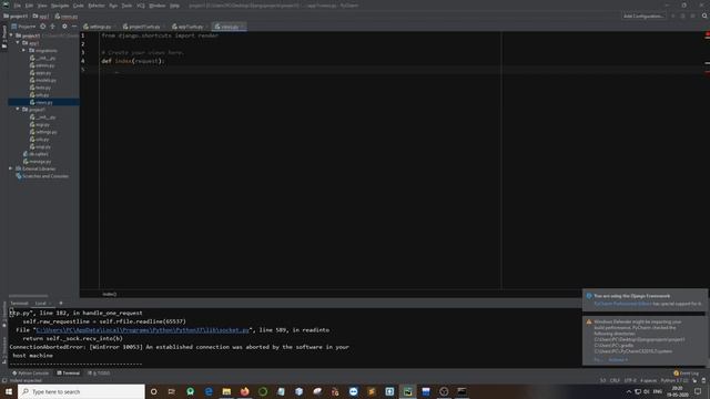 Setup Django Project | Rendering Templates | Pycharm смотреть онлайн