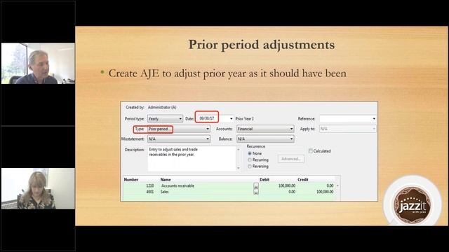 Prior period adjustments смотреть онлайн