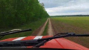 пожарный ЗИЛ 4331, едем с вызова #дизель645 #ДПОАбди #тюлячинскийрайон #абди