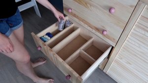 Удобная организация хранения детской одежды в комоде