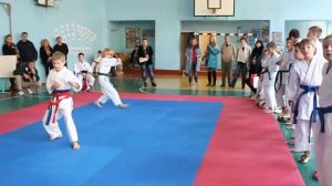 КАТА НАЧИНАЮЩИХ УЧЕНИКОВ КАРАТЕ ШОТОКАН НА СОРЕВНОВАНИЯХ