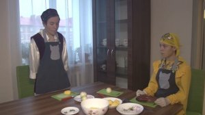 Блюдо татарской кухни "Эчпочмак"