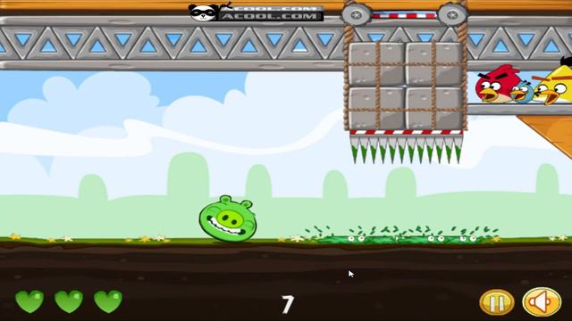 Crush Bad Piggies - ANGRY BIRDS TRAPPING EVERY BAD PIGS смотреть онлайн