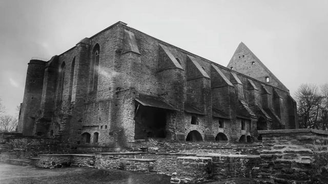 slideshow of Birgitta castle/черно белое фото на телефон/достопримечательности таллина
