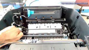 How To Replace HP Ink Tank 419 AIO Printer-Z6Z97A Gear with Pickup Roller & Door Sensor. e-4 error