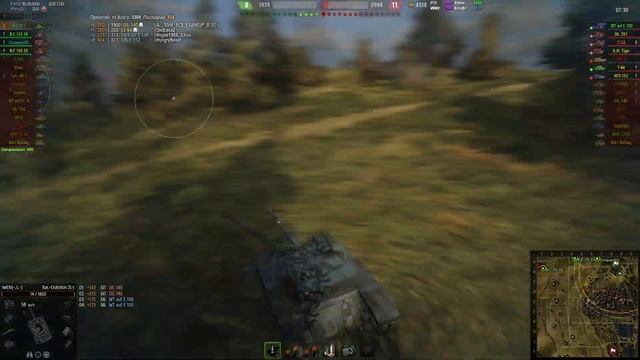 Bat Chatillon 25t 14хп против 2738хп (5 фрагов). 9 фрагов. 6400 урона. FullHD 1080p60 смотреть онлайн