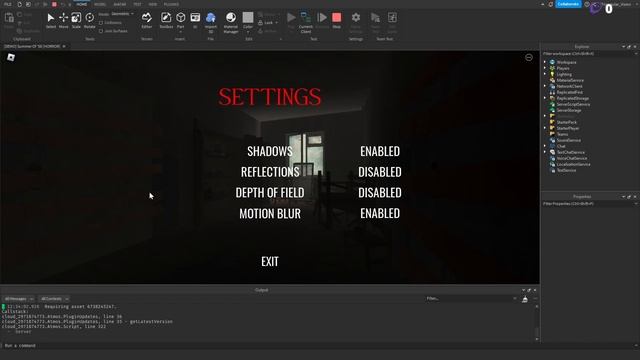 Realistic Horror Game On Roblox Studio | Devlog EP 2