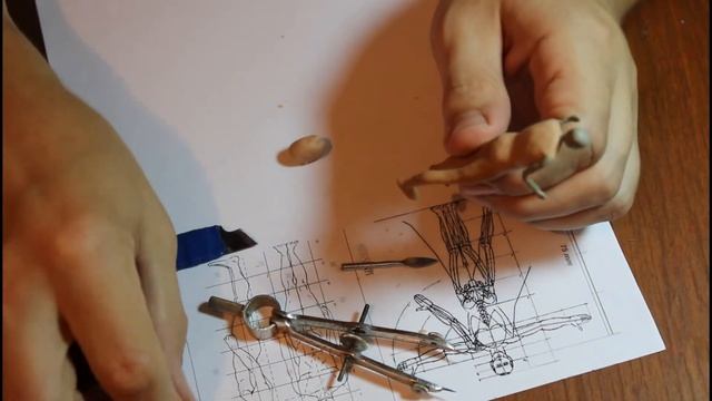 Военно-историческая миниатюра своими руками. Занятие 7: лепим тазовую область.