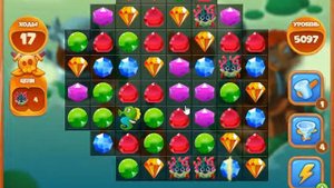 5097 уровень в игре Сокровища Пиратов.