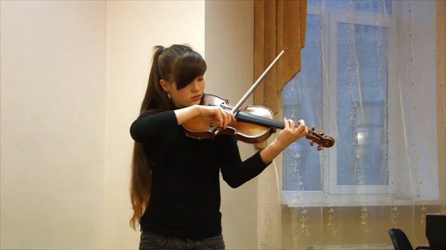 Паганини каприс №23. Исполняет Анна Грибкова.
