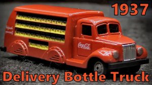 Delivery Bottle Truck Модель машины 1937 Масштаб 1:87 Motor City Classics Мини-копия автомобиля