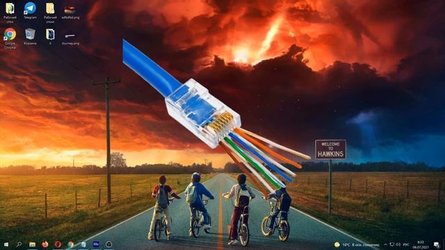 КАК ПРАВИЛЬНО ОБЖАТЬ ИНТЕРНЕТ КАБЕЛЬ? смотреть онлайн