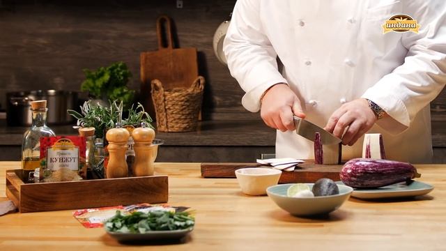 Хрустящие баклажаны с кунжутным соусом. Константин Ивлев
