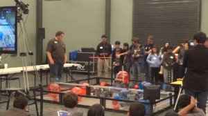 VEX Robotics Toss Up Modesto Tournament Match 73 (B team)