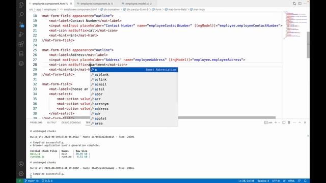 9. Angular 16 CRUD Example Using Material UI Create Operation (Post Request)