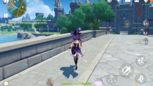 Мальчик голуби и утки   Геншин Импакт  но квест на половину