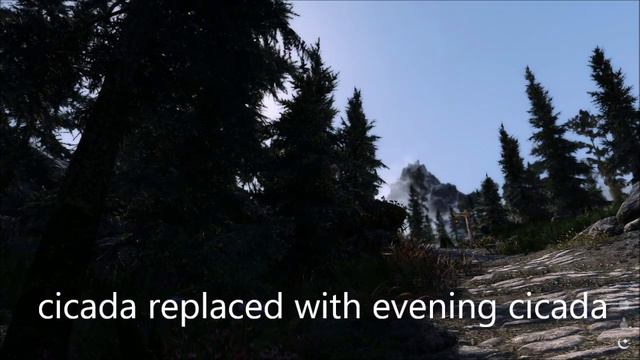 Annoying cicada sound replace (skyrim SE) смотреть онлайн