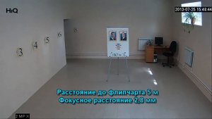IP камера 2 MPX, фокусное расстояние 2.8 мм, отдаление объекта 3,4,5,6,8 метров