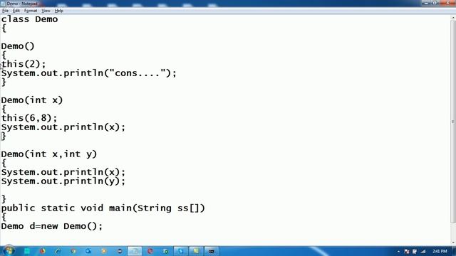Use of This Keyword in Java | This keyword In Hindi | Java In Hindi/URDU-79 смотреть онлайн
