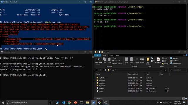 How To Use Terminal | Git Bash vs PowerShell vs Command Prompt Comparison | Terminal Tutorial