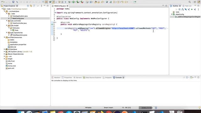 12. Angular +Spring boot Example- Configure CORS [بالعربي] смотреть онлайн