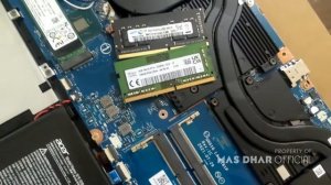 Upgrade RAM dan SSD Laptop Acer Nitro 5 AN515 57 52BQ