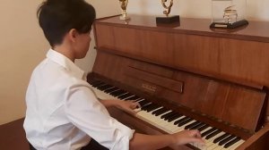 Зарина Нуржау - 7 класс. К.Черни этюд 42 соч.740; К.Черни этюд 29 соч.299.