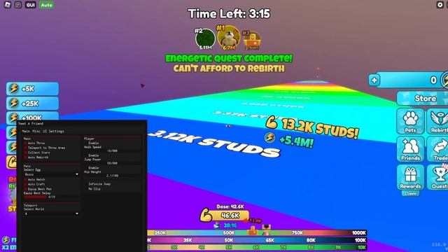 [Roblox] Yeet A Friend Script - Fastest Autofarm смотреть онлайн