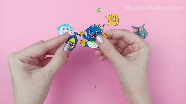 Хагги Вагги своими руками Поппи Плейтайм Рандом Бокс / Бумажные сюрпризы Хагги Вагги из бумаги смотреть онлайн