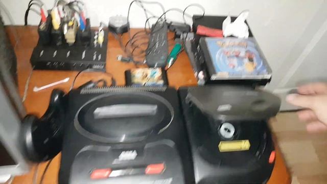 Запуск Sega Mega-CD/sega mega drive /mega cd /lot