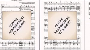 Jingle Bells (J.Pierpont) Sheet Music for Vocals and Guitar