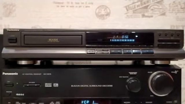 Cd проигрыватель Technics sl pg 360a in working смотреть онлайн