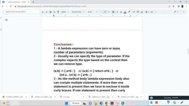 lambda expression and Functional Interface in Java 8