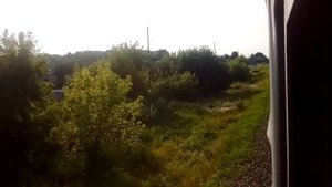 Прибытие поезда 085 "Москва-Климов" в Климово - 17.07.16