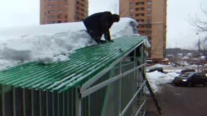 Навесы  Монтаж крыши