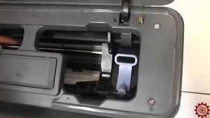 HP DJ T790 ошибка 86:01 ремень каретки