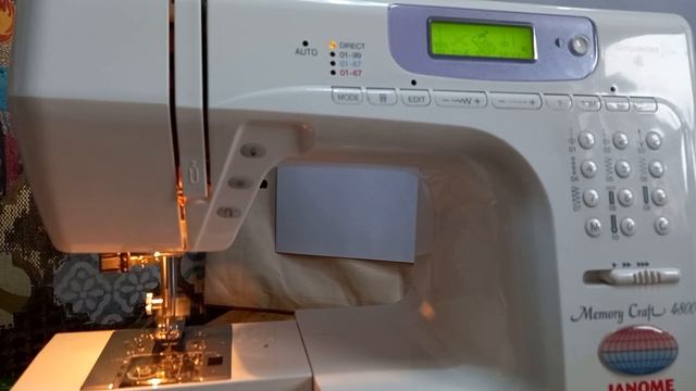 Janome Memory Craft 4800 смотреть онлайн
