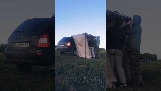 Установка маркизы на калину смотреть онлайн