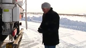 Первый в России кормовоз Scania со шнековой разгрузкой
