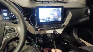 Установка заводской камеры на Hyundai Solaris 2 Restailing