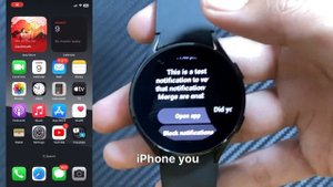 Connect your iPhone with Samsung Galaxy Watch 6 / Galaxy watch 4 / 5