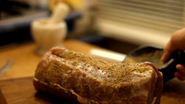 Ветчина-карбонат из корейки на праздничный стол
