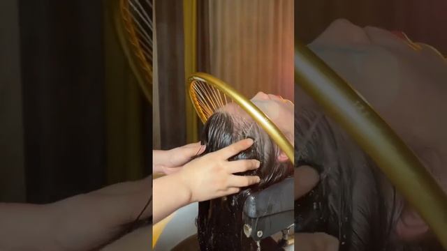 ASMR Chinese herbs head spa #asmr #headspa #relieve_stress #dandruff #headach #health #relievepain