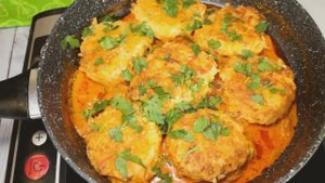 Куриная Грудка, Картошка и Луковица - готовлю на сковороде вкусный УЖИН