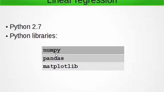Linear Regression (reloaded) смотреть онлайн